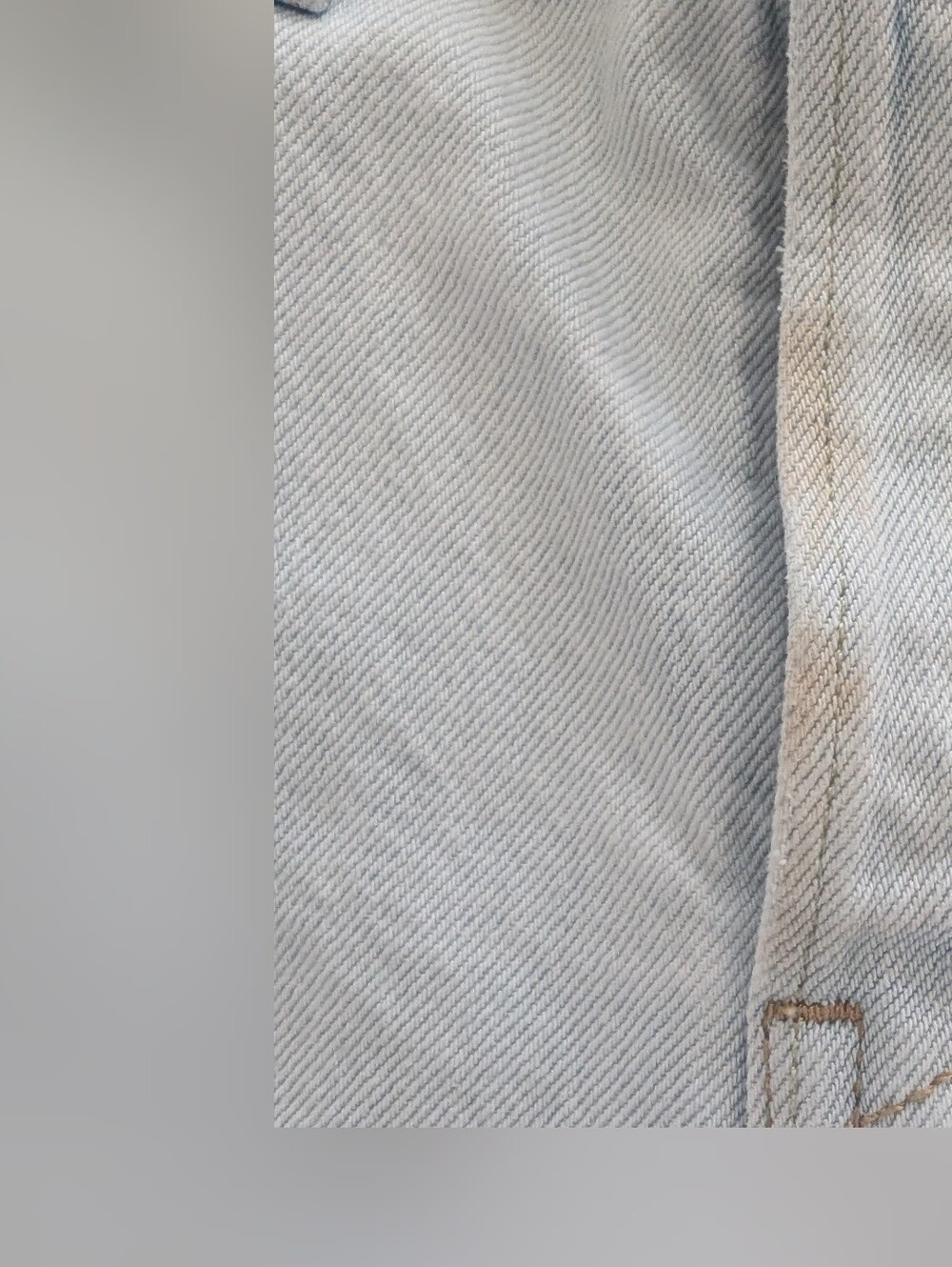 Levi’s Light Wash Denim Shorts | Vintage Style | Button Fly - Picture 3 of 5